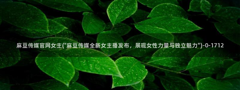 麻豆传媒官网玉米视频：麻豆传媒官网女主(\