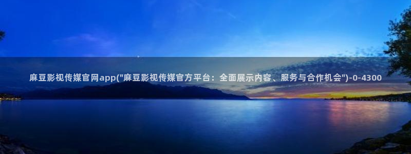 91麻豆传媒官网破解